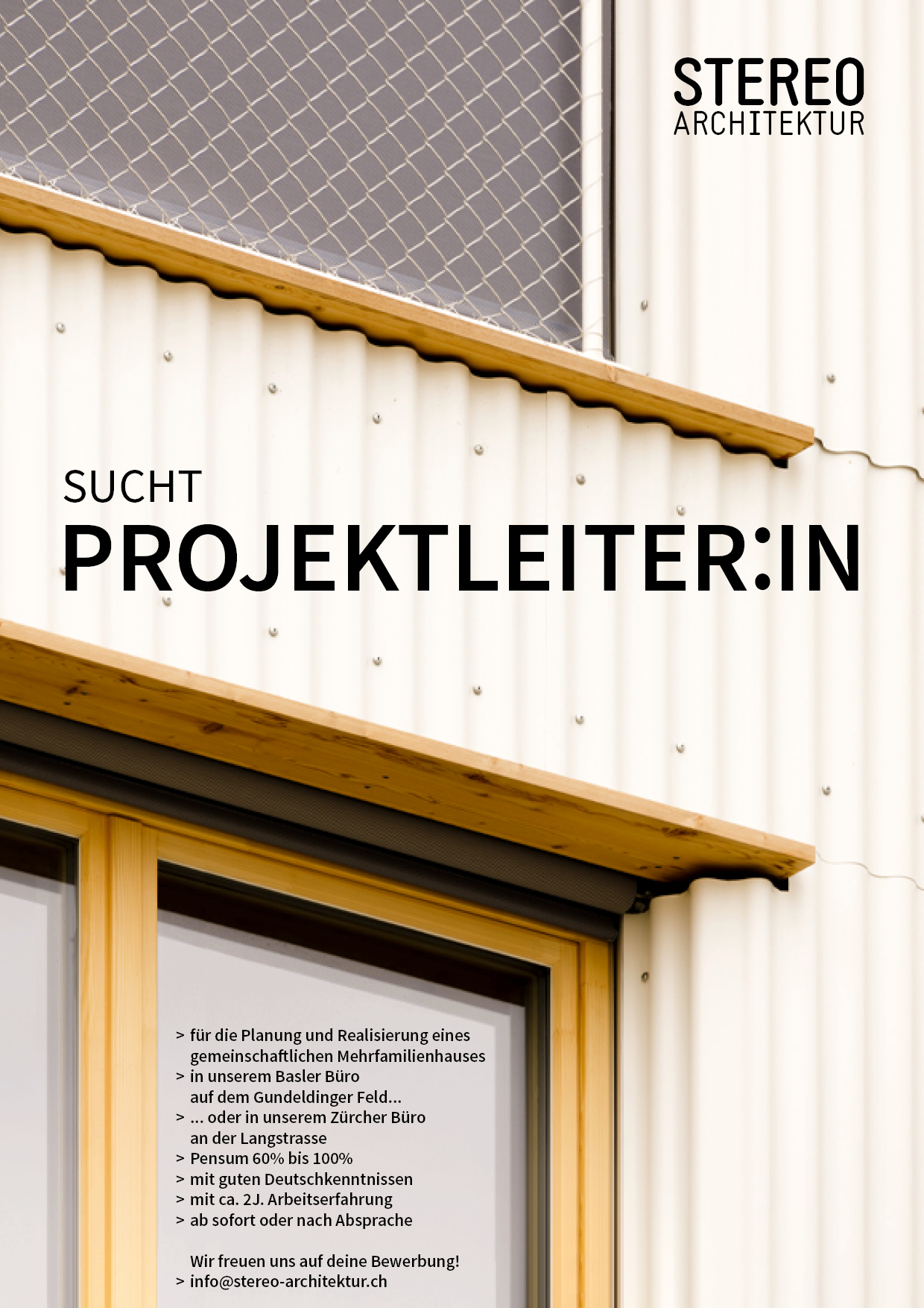 Praktium/Job Inserat