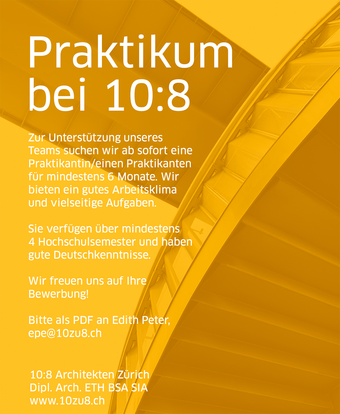 Praktium/Job Inserat