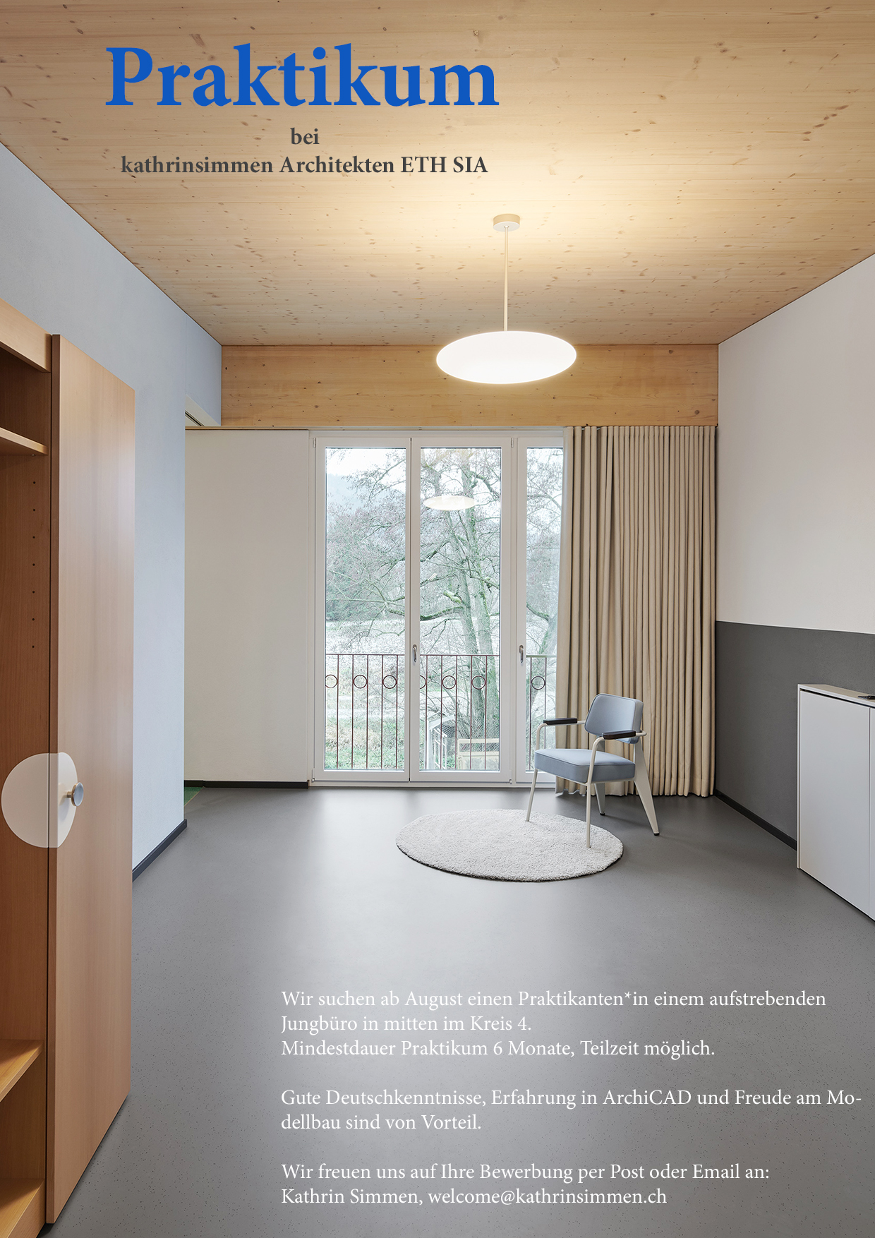 Praktium/Job Inserat