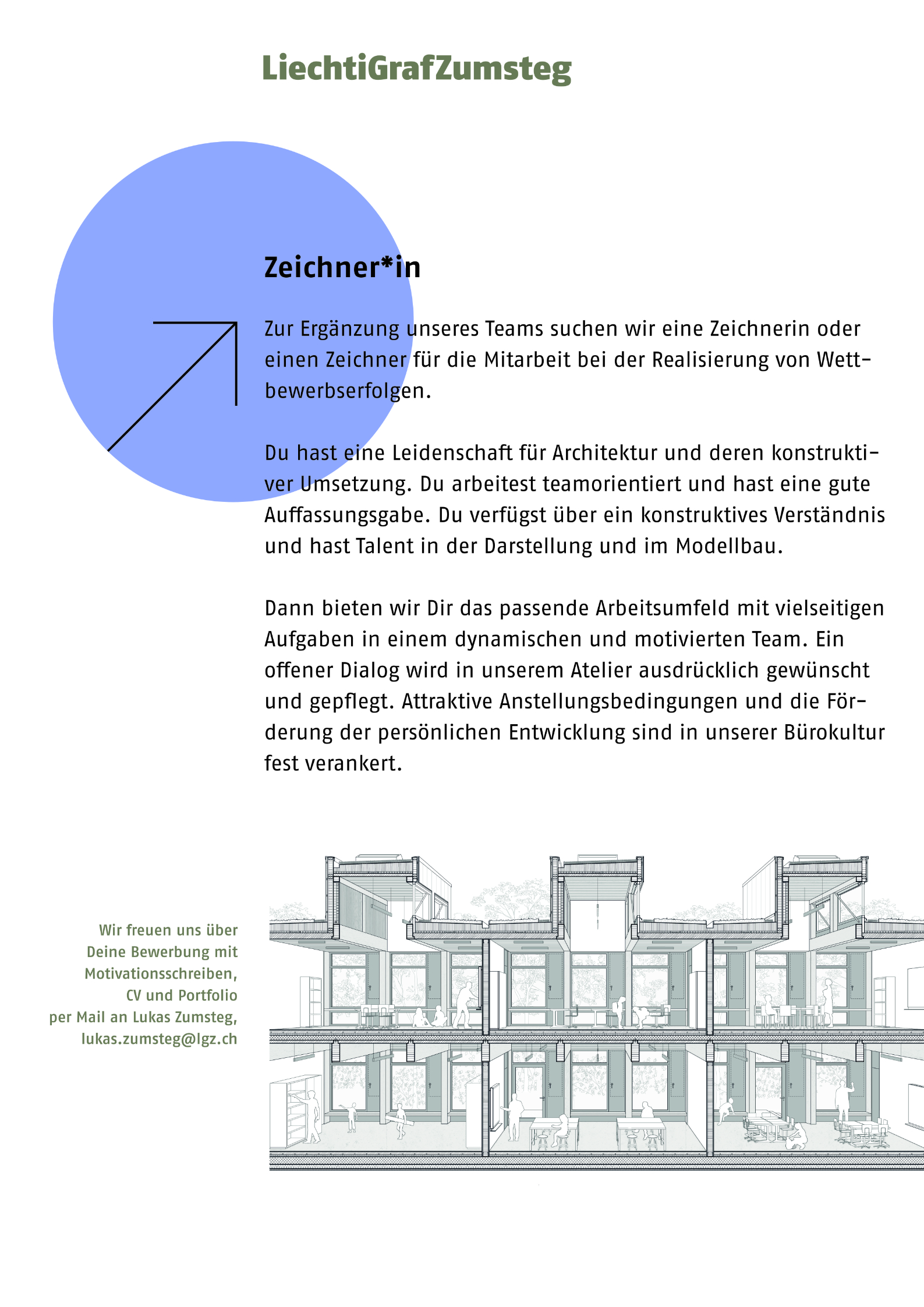 Praktium/Job Inserat