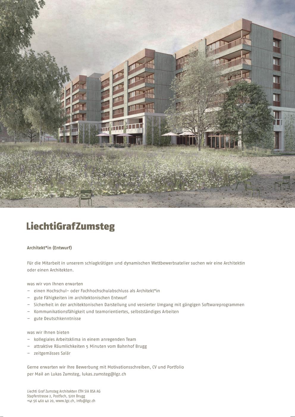 Praktium/Job Inserat
