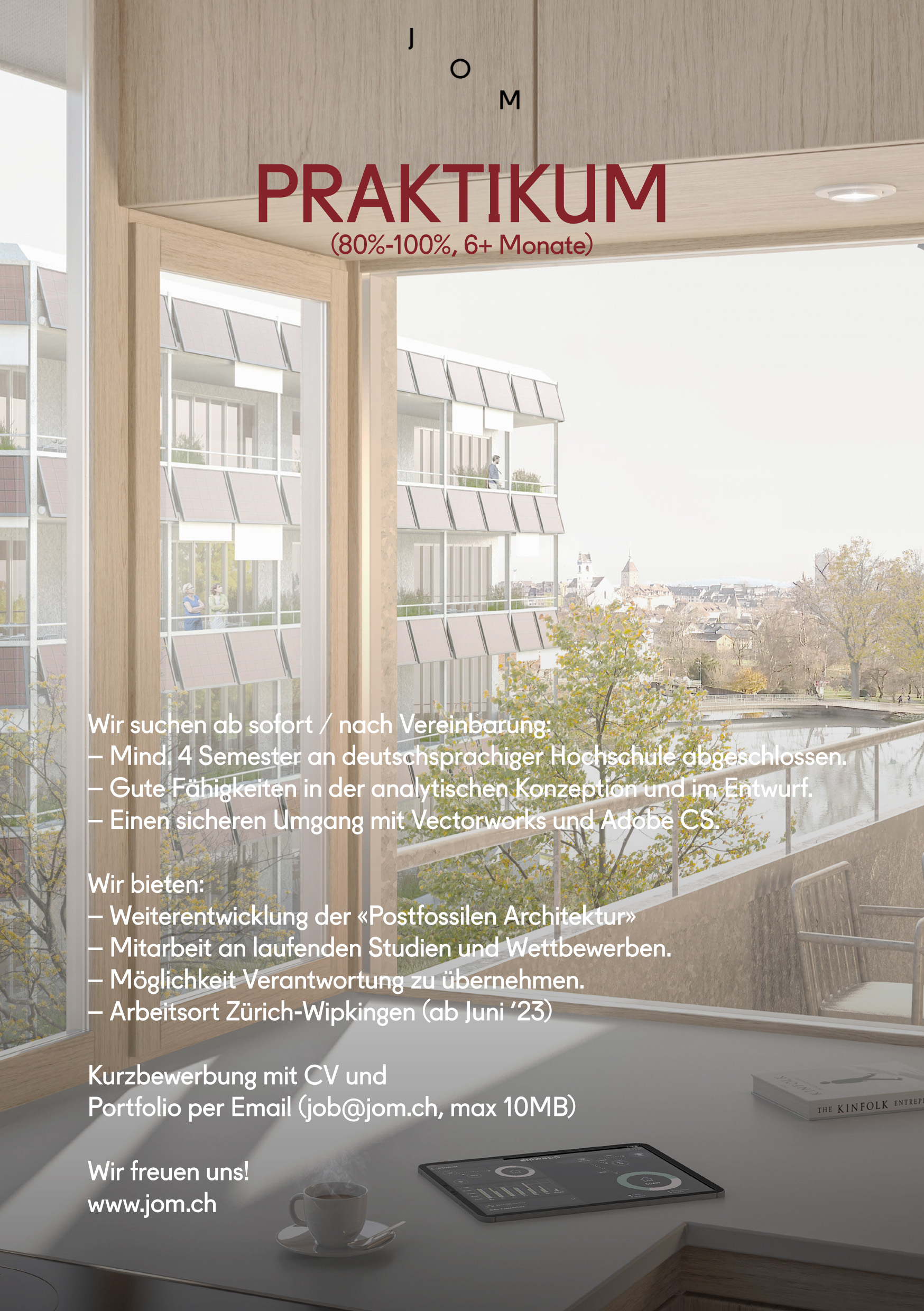 Praktium/Job Inserat
