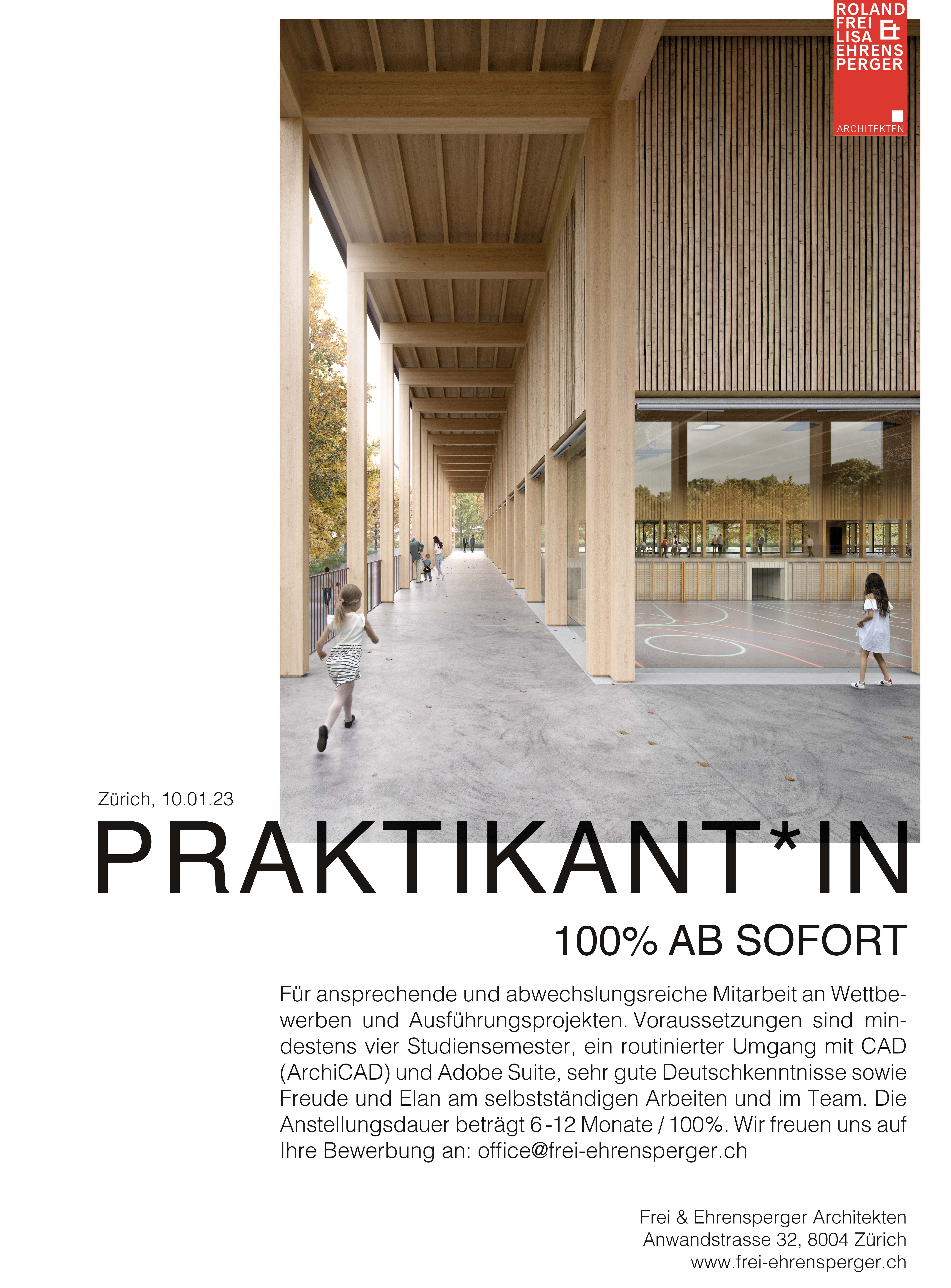 Praktium/Job Inserat