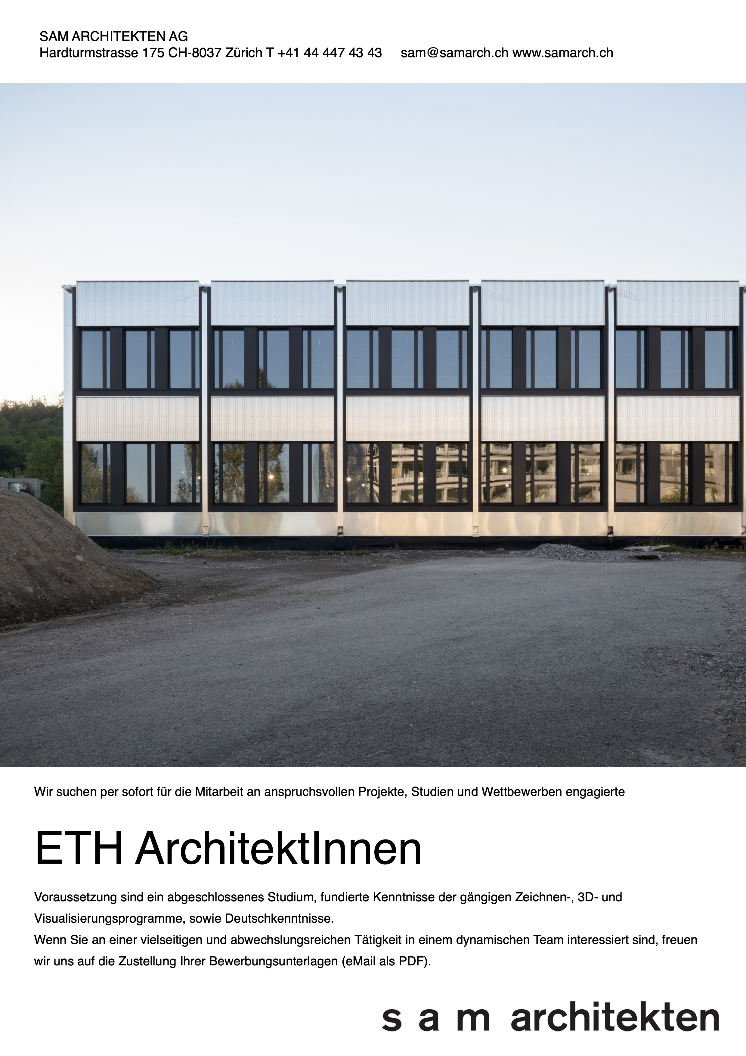 Praktium/Job Inserat