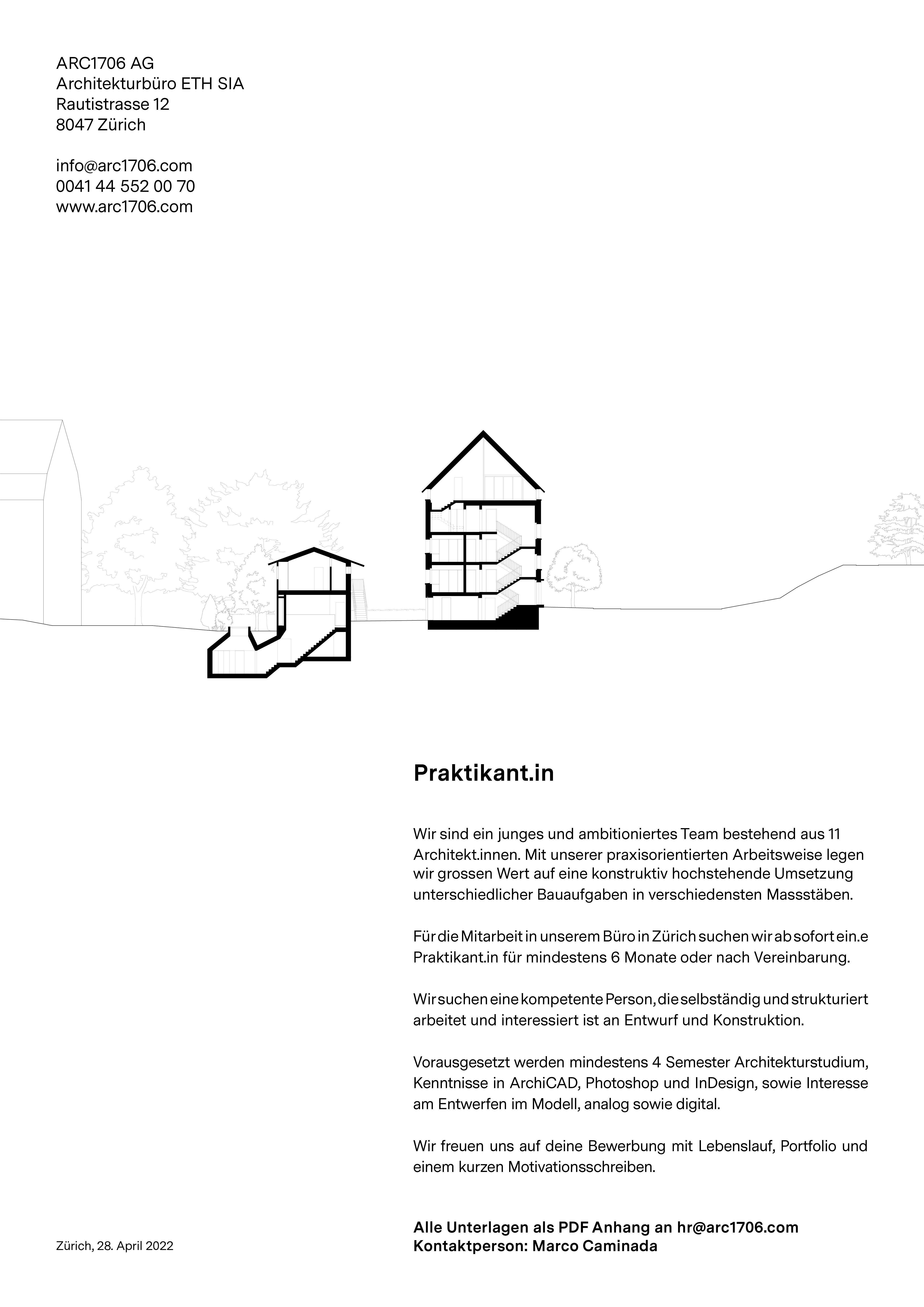 Praktium/Job Inserat