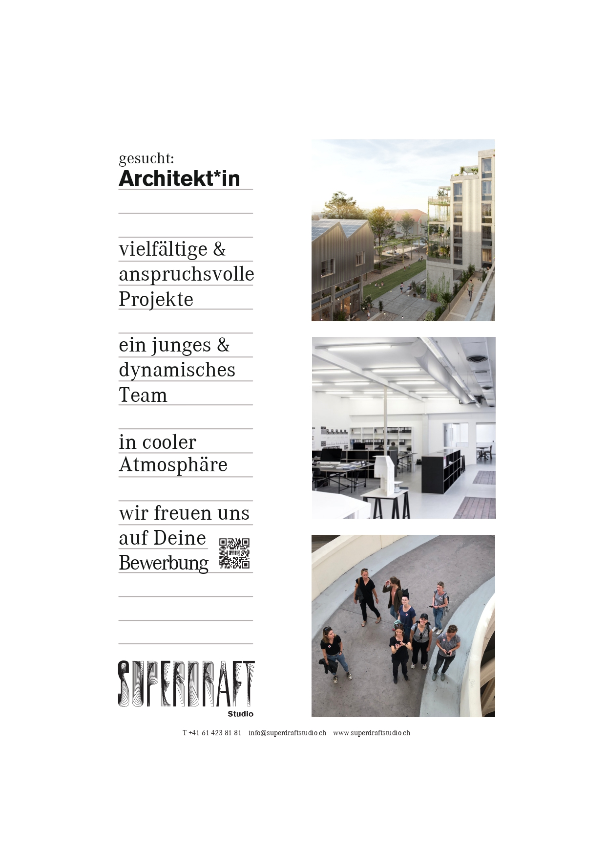 Praktium/Job Inserat