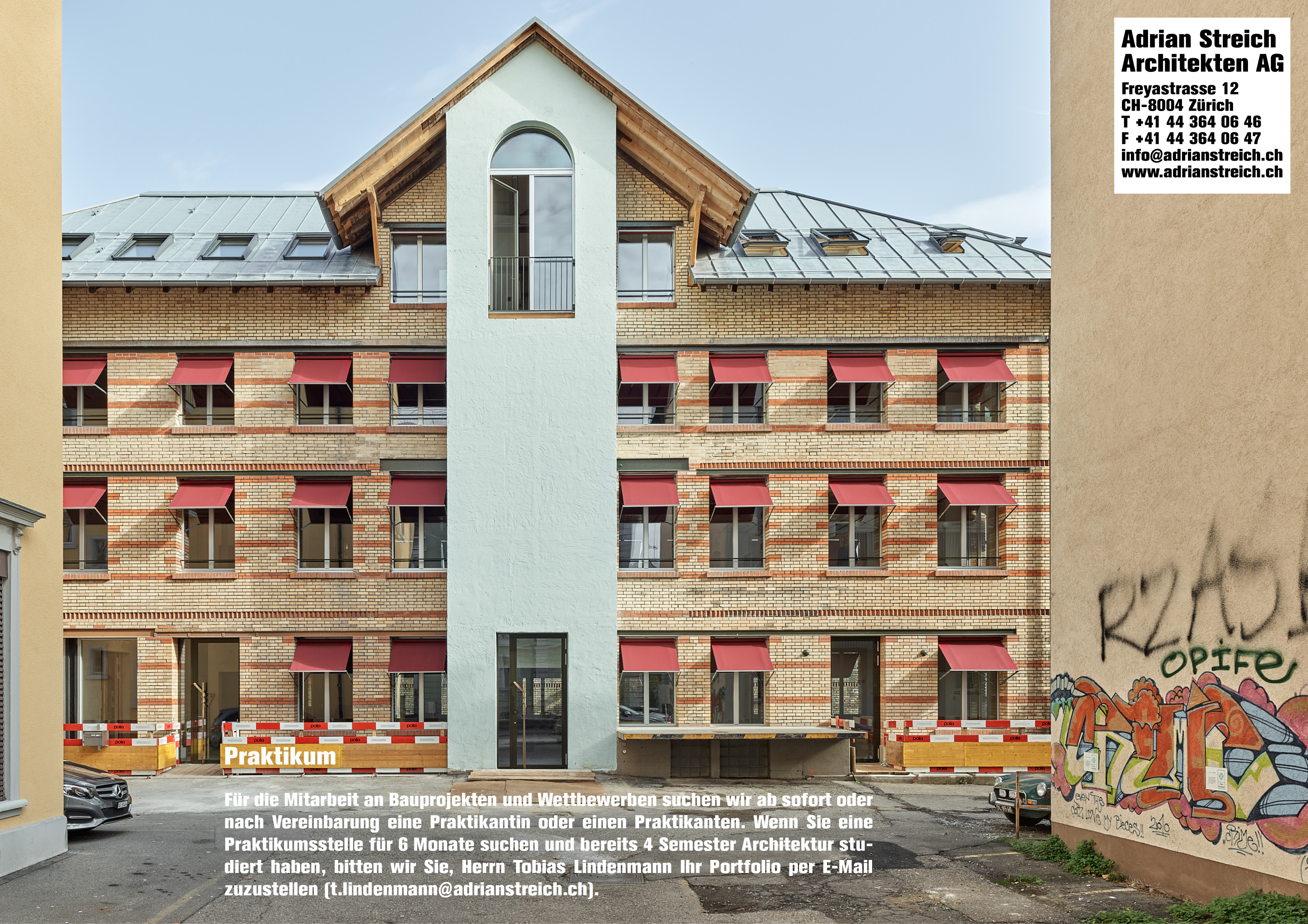 Praktium/Job Inserat