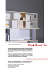Praktium/Job Inserat