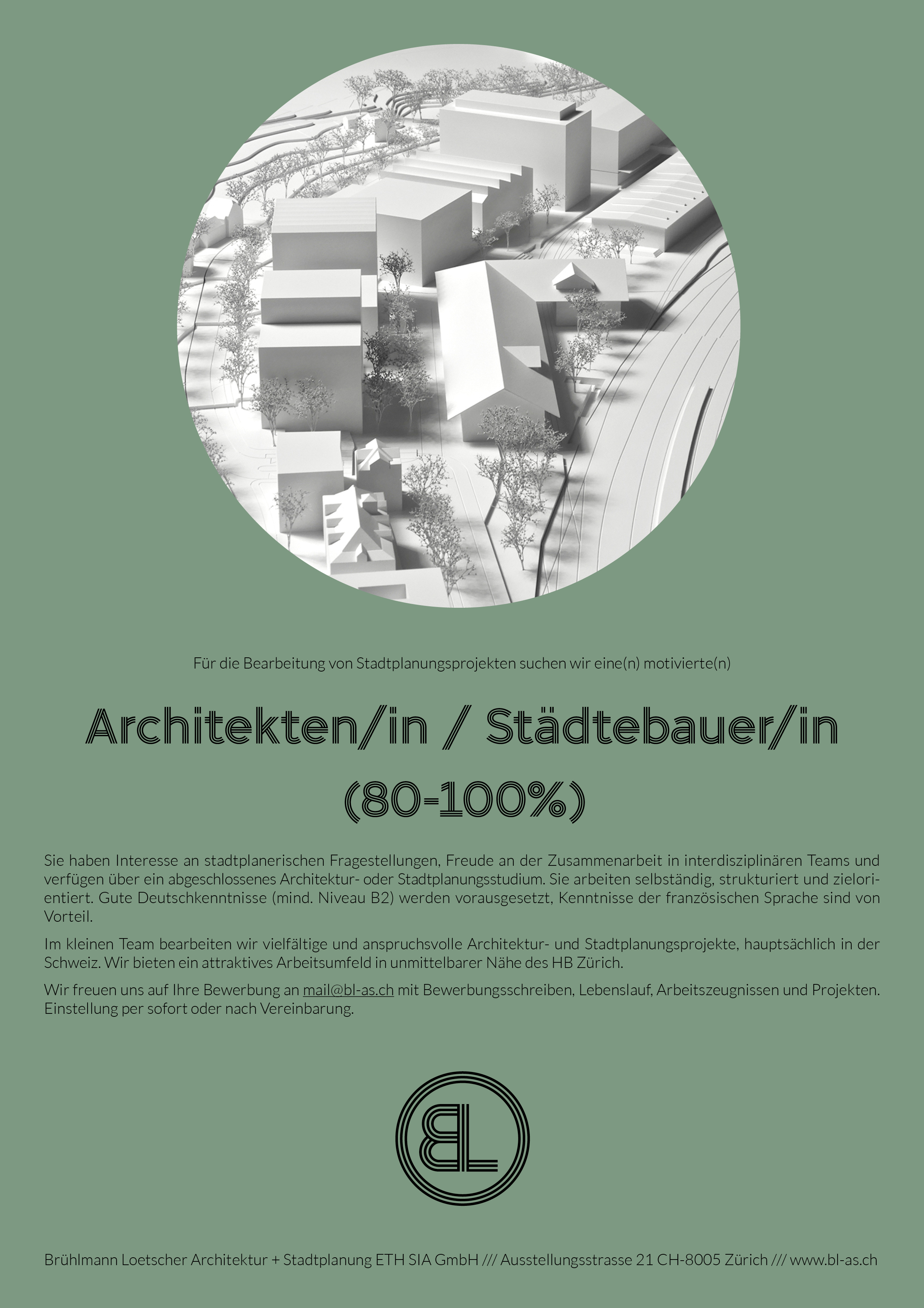 Praktium/Job Inserat