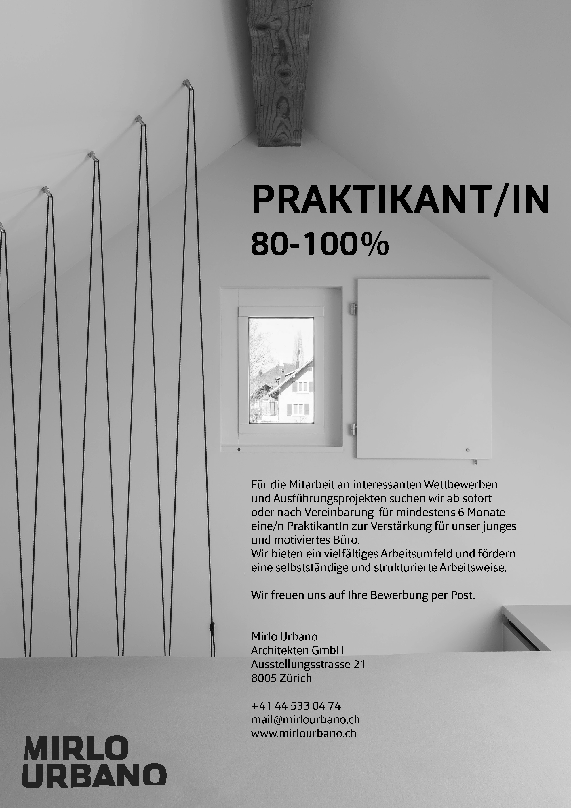 Praktium/Job Inserat