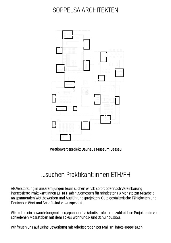 Praktium/Job Inserat