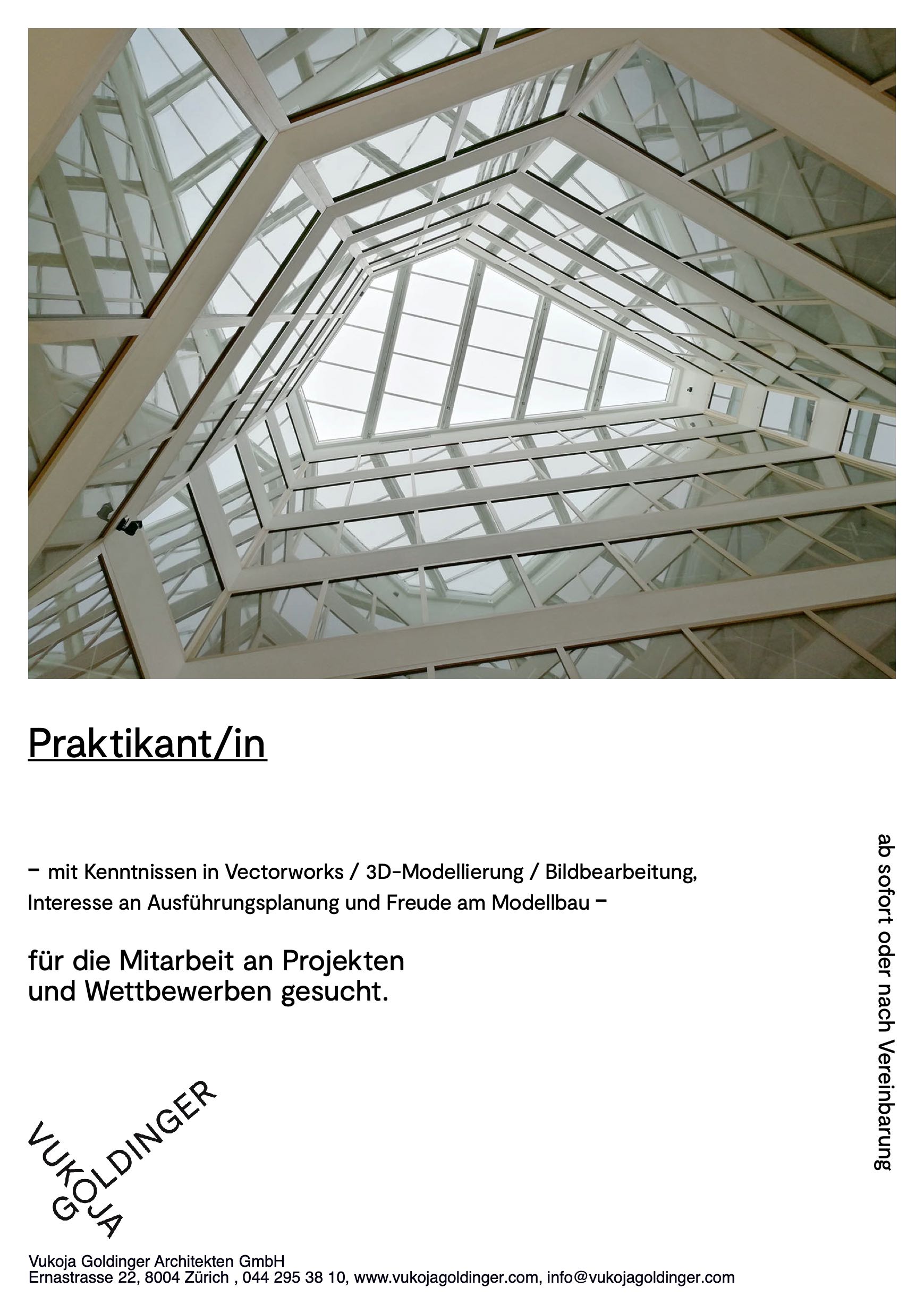 Praktium/Job Inserat