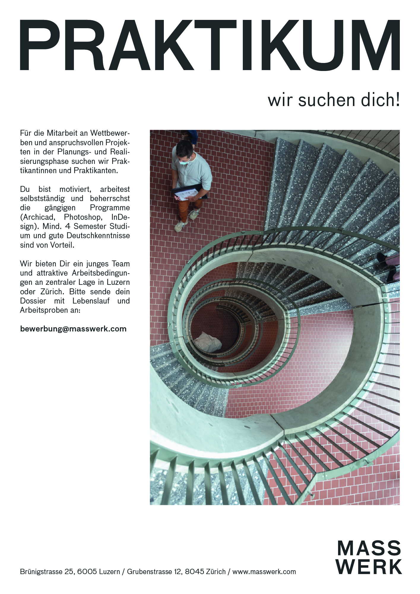 Praktium/Job Inserat